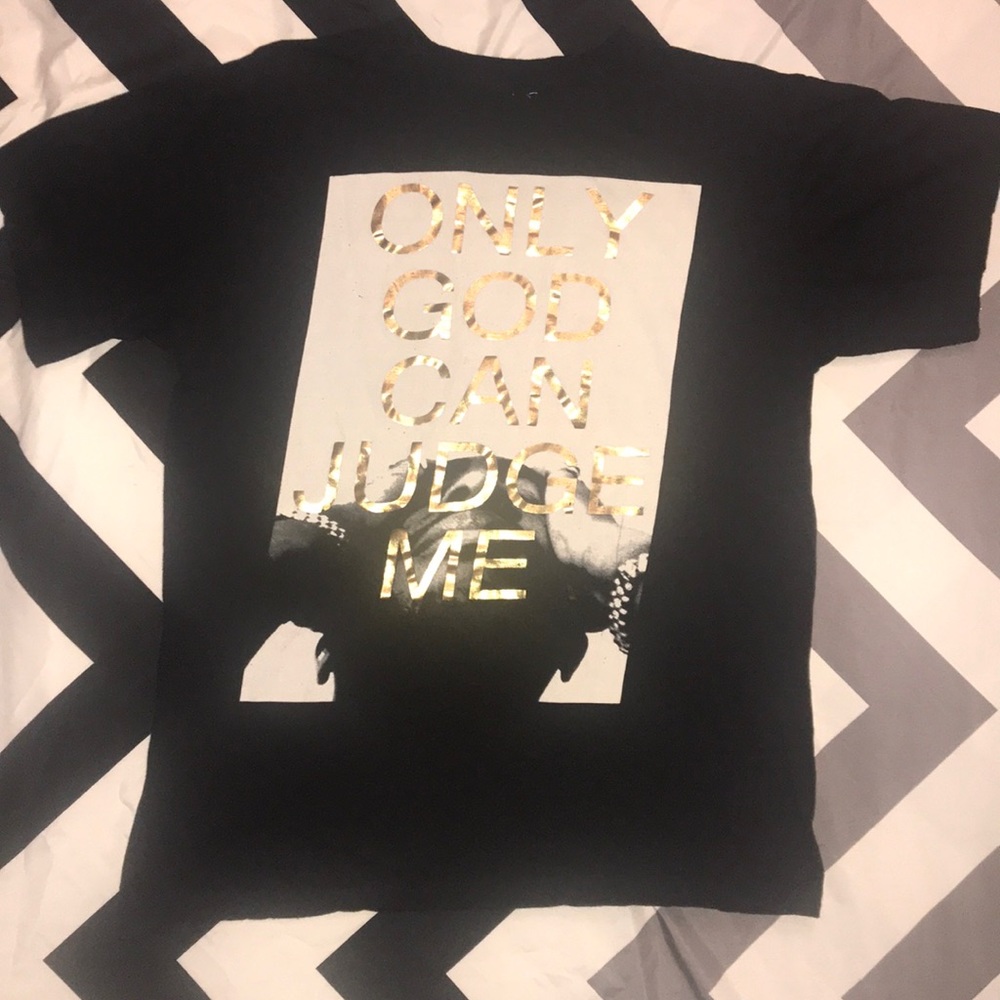 Only God Can Judge Me graphic T-shirt